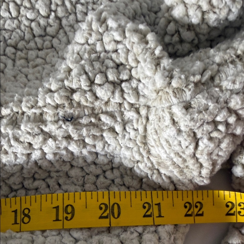 True Grit Cream Sherpa Jacket - Picture 8 of 8